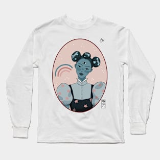 Alien girl Long Sleeve T-Shirt